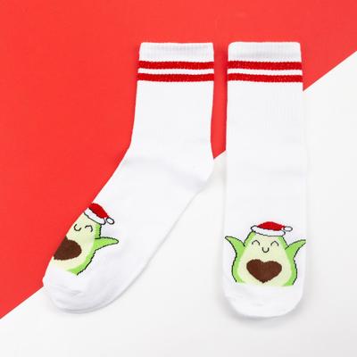 Носки новогодние женские KAFTAN «Авокадо» размер 36-39 (23-25 см)