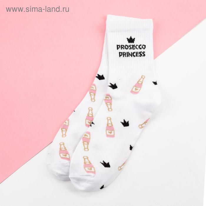 Носки женские новогодние новогодние KAFTAN «Prosecco» размер 36-40 (23-25 см)