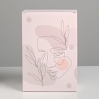 Коробка подарочная складная, упаковка, «Love», 16 х 23 х 7.5 см (комплект 2 шт) - фото 35295656