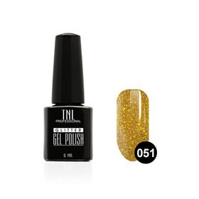 

Гель-лак TNL Glitter, №51 Золото с мелким шиммером, 6 мл