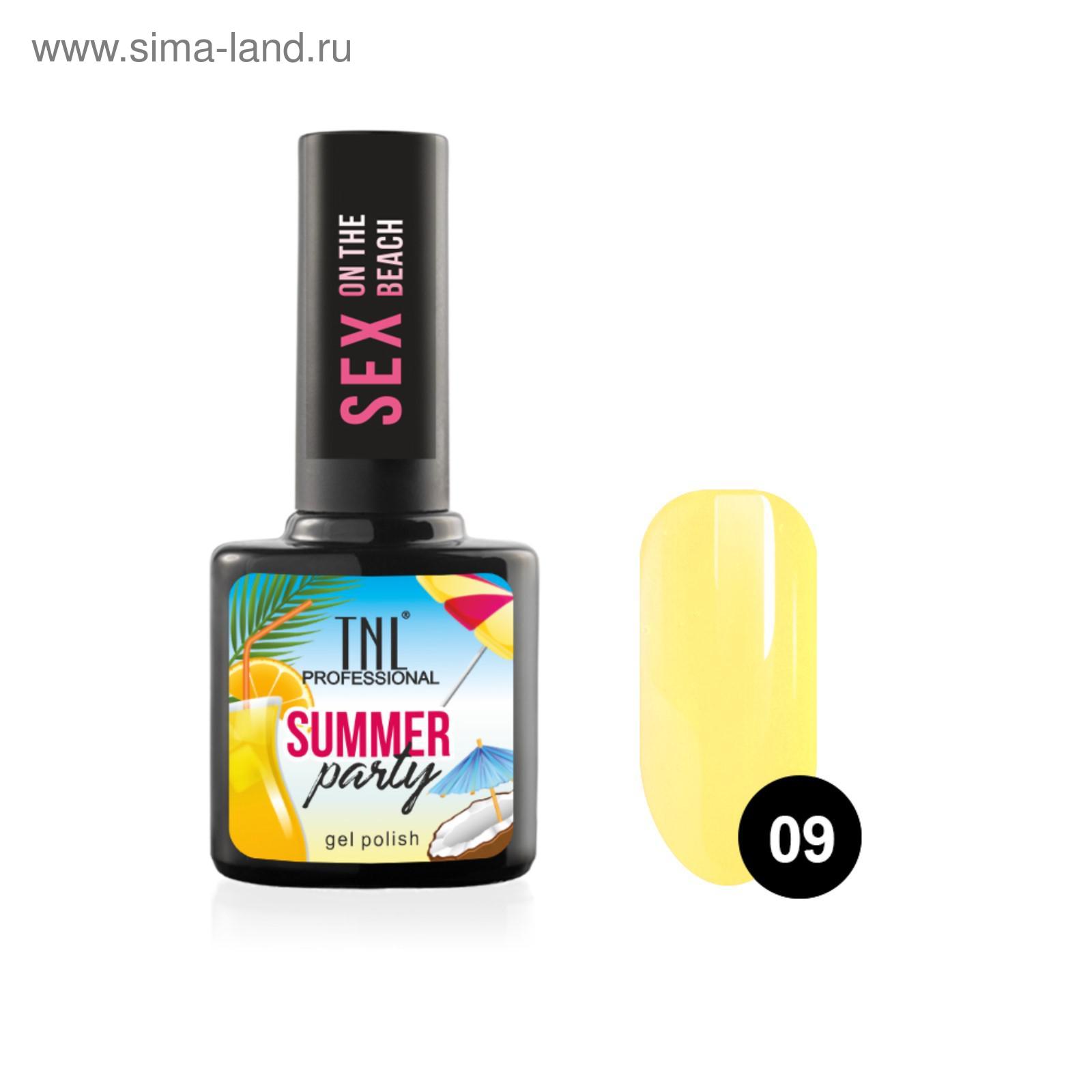 Гель-лак TNL Summer Party Sex on the beach №09, 10 мл (5408806) - Купить по  цене от 156.00 руб. | Интернет магазин SIMA-LAND.RU