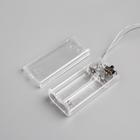 Светодиодная фигура «Приветливый снеговик» 13×20×8 см, акрил, 10 LED, батарейки ААх2 (не в комплекте), свечение белое - Фото 3