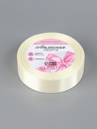 Лента атласная, 25 мм, 23±1 м, нежно-бежевая №02 - Фото 4