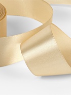 Лента атласная, 40 мм, 23±1 м, тёмно-бежевая - фото 38681686