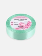 Лента атласная, 25 мм, 23±1 м, нежно-зелёная №181 - Фото 5