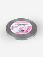 Лента атласная, 6 мм, 23±1 м, серая №59 - Фото 4