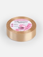 Лента атласная, 25 мм, 23±1 м, бежевая №267 - Фото 5