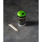 Зубочистки из берёзы Magistro, 200 шт., пластиковая баночка, крышка с дозатором - Фото 3