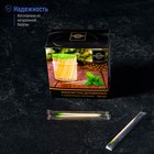 Зубочистки из берёзы Magistro, 500 шт, ментоловые, в индивидуальной упаковке, картонная коробка - Фото 5