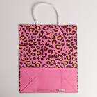 Пакет подарочный крафтовый, упаковка, Party, 26 х 30 х 11,5 см - фото 42358280