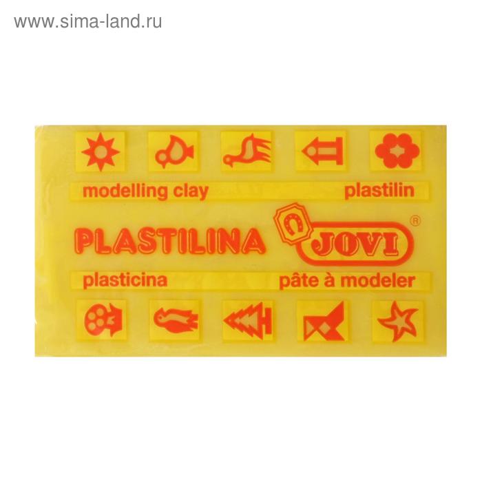 Пластилин 50 г JOVI, желтый (для малышей) - Фото 1
