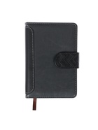 Ежедневник недатированный А6, 120 листов, обложка ПВХ, тонированный срез, с хлястиком, МИКС - Фото 5