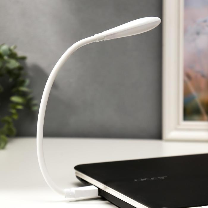 Светильник RISALUX 16233/1W,T 6хLED, 1 Вт, от USB, белый, 2.3×35 см