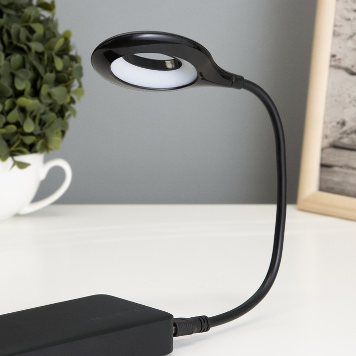 Светильник 16234/1BK 10хLED 1.5 Вт черный 6.2×37 см RISALUX - Фото 1