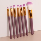 Набор кистей для макияжа «Neon Brush», 7 предметов, цвет МИКС - фото 9086386