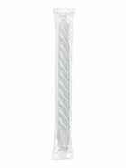 Свеча витая, 2.3×24.5 см, 5 ч, 50 г, серая - Фото 2