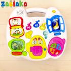 Уценка Развивающий столик-подвеска «Домик», световые и звуковые эффекты, работает от батареек - Фото 3