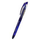 Ручка со стираемыми чернилами, гелевая, BRAUBERG "X-ERASE" 0,7 мм, грип, корпус синий, синие чернила - Фото 2