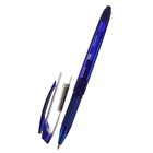 Ручка со стираемыми чернилами, гелевая, BRAUBERG "X-ERASE" 0,7 мм, грип, корпус синий, синие чернила - Фото 3