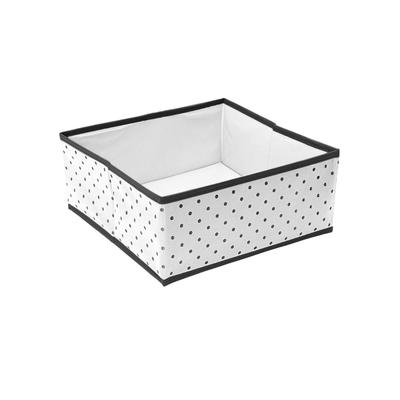 Коробка квадратная для хранения вещей Eco White, 30х30х13 см