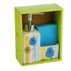 Дозатор 250 мл "Вдохновение" для моющего средства, с подставкой для губки, цвета МИКС - Фото 3