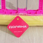 Швабра для мытья пола со складным отжимом Доляна, насадка 27×6 см, телескопическая ручка 96-120 см, цвет МИКС - Фото 12