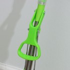 Швабра для мытья пола со складным отжимом Доляна, насадка 27×6 см, телескопическая ручка 96-120 см, цвет МИКС - Фото 6