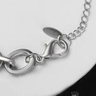 Браслет «Цепь» начало, цвет матовое серебро,L=21см - фото 24496149