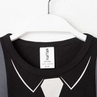 Футболка для мальчика KAFTAN «Галстук», чёрная, рост 86-92 см - Фото 6