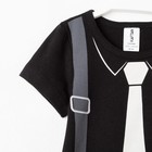 Футболка для мальчика KAFTAN «Галстук», чёрная, рост 86-92 см - Фото 7