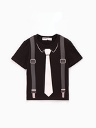 Футболка для мальчика KAFTAN «Галстук», чёрная, рост 86-92 см - Фото 7