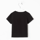 Футболка для мальчика KAFTAN «Галстук», чёрная, рост 86-92 см - Фото 9