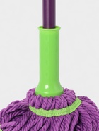 Швабра с отжимом Доляна, насадка из микрофибры, металлическая ручка 117 см - Фото 4