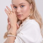 Браслет «Каркас» гвоздь, цвет золото, d=6,7см - Фото 3