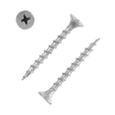 Саморез 3.5×35, потай, крупная резьба, шлиц PH 2, белый цинк, 15 кг