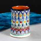 Кружка узбекская Риштанская Керамика «Цветы», 500 мл, синий МИКС - Фото 3