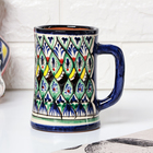 Кружка узбекская Риштанская Керамика «Цветы», 500 мл, синий МИКС - Фото 6