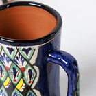 Кружка узбекская Риштанская Керамика «Цветы», 500 мл, синий МИКС - Фото 8