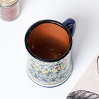 Кружка узбекская Риштанская Керамика «Цветы», 500 мл, синий МИКС - Фото 9