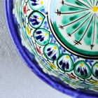 Коса Риштанская Керамика "Узоры" 14,5 см, малая, синяя - фото 4314477
