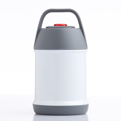 Термос для еды TAKE IT EASY, 450 мл, 9×17.5 см, нержавеющая сталь, белый, серый