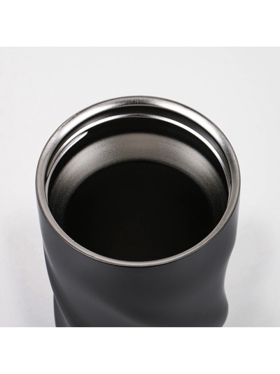 Термокружка, 500 мл, «Мастер К», сохраняет тепло 8 ч., 7.8×22 см, чёрная