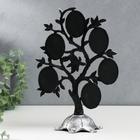 Фоторамка-коллаж на 6 фото «Семейное дерево», серебро, 27×19 см - Фото 4