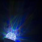 Световой прибор «Шар на подставке» 12 см, свечение RGB, 220 В - фото 6341274