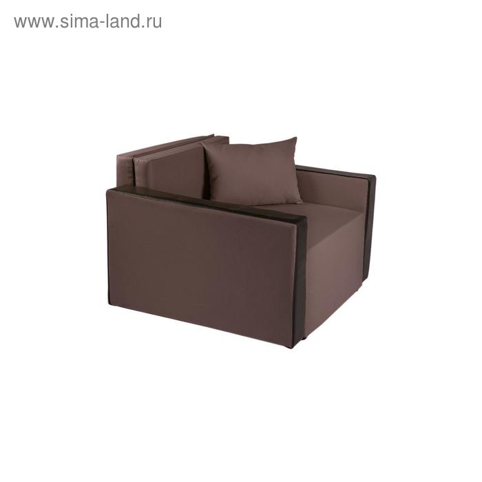 Кресло- кровать "Милена-2" DIMROSE/Экокожа черная - Фото 1