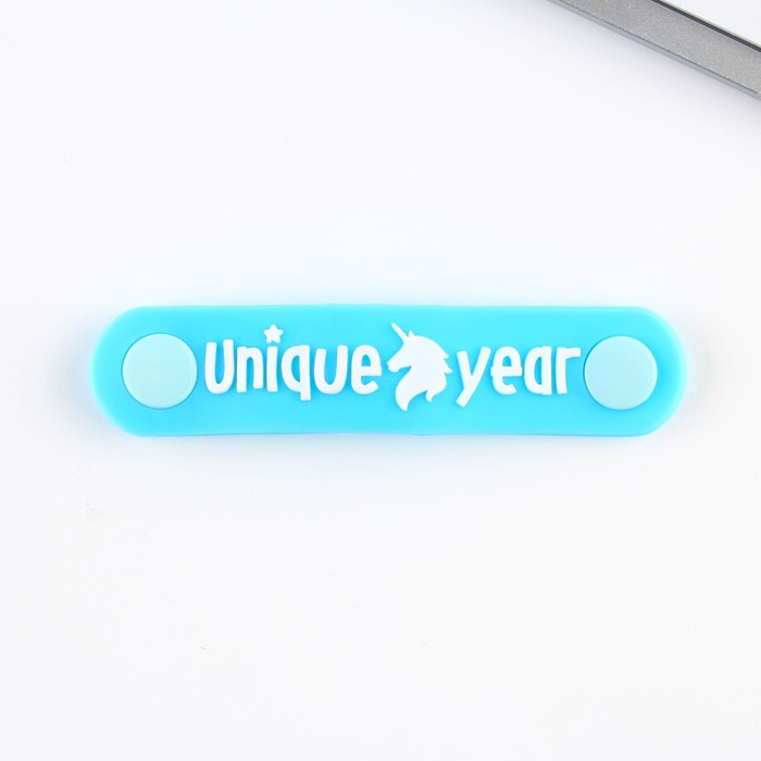 Набор держатель для провода+кабель micro USB «Happy New Year», 1А, 1м - фото 51451347