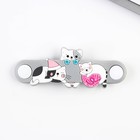Набор держатель для провода+кабель micro USB «Котики», 1А, 1м - фото 51451379 Набор держатель для провода+кабель micro USB «Котики», 1А, 1м - фото 51451379