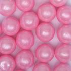Кондитерская посыпка «Сахарные шарики» 12 мм, розовые, перламутровые, 50 г - Фото 2