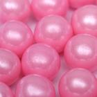 Кондитерская посыпка «Сахарные шарики» 12 мм, розовые, перламутровые, 50 г - Фото 1
