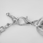 Браслет «Цепь» покрытие, цвет серебро, L=19 см - фото 24668797